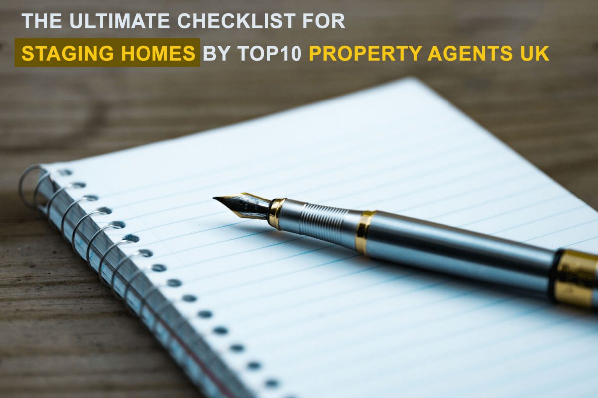 The Ultimate Checklist for Staging Homes by Top10 Property Agents UK