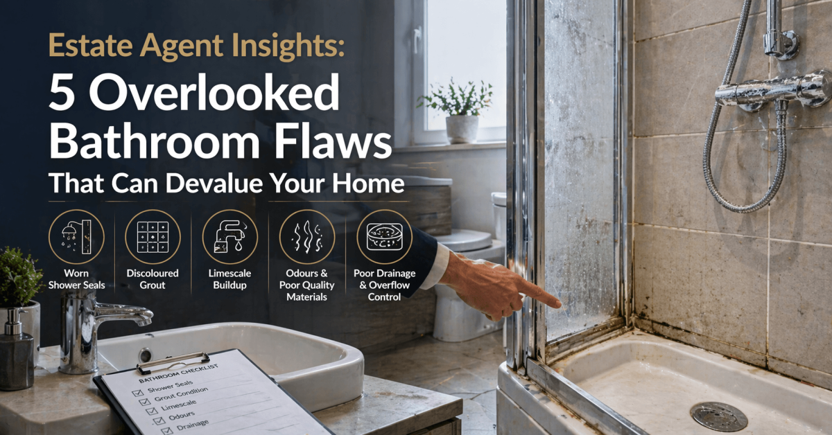 Estate Agent Insights: 5 Overlooked Bathroom Flaws That Can Devalue Your Home