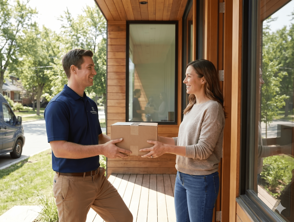 How Courier Services Help London’s Property Market