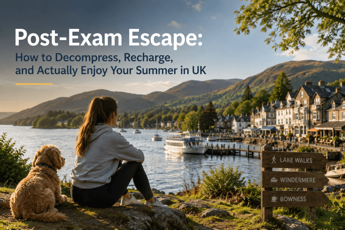 Post-Exam Escape: How to Decompress, Recharge, and Actually Enjoy Your Summer in UK