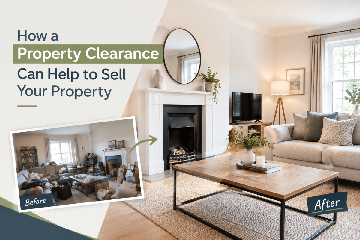 How can a property clearance help to sell your property?