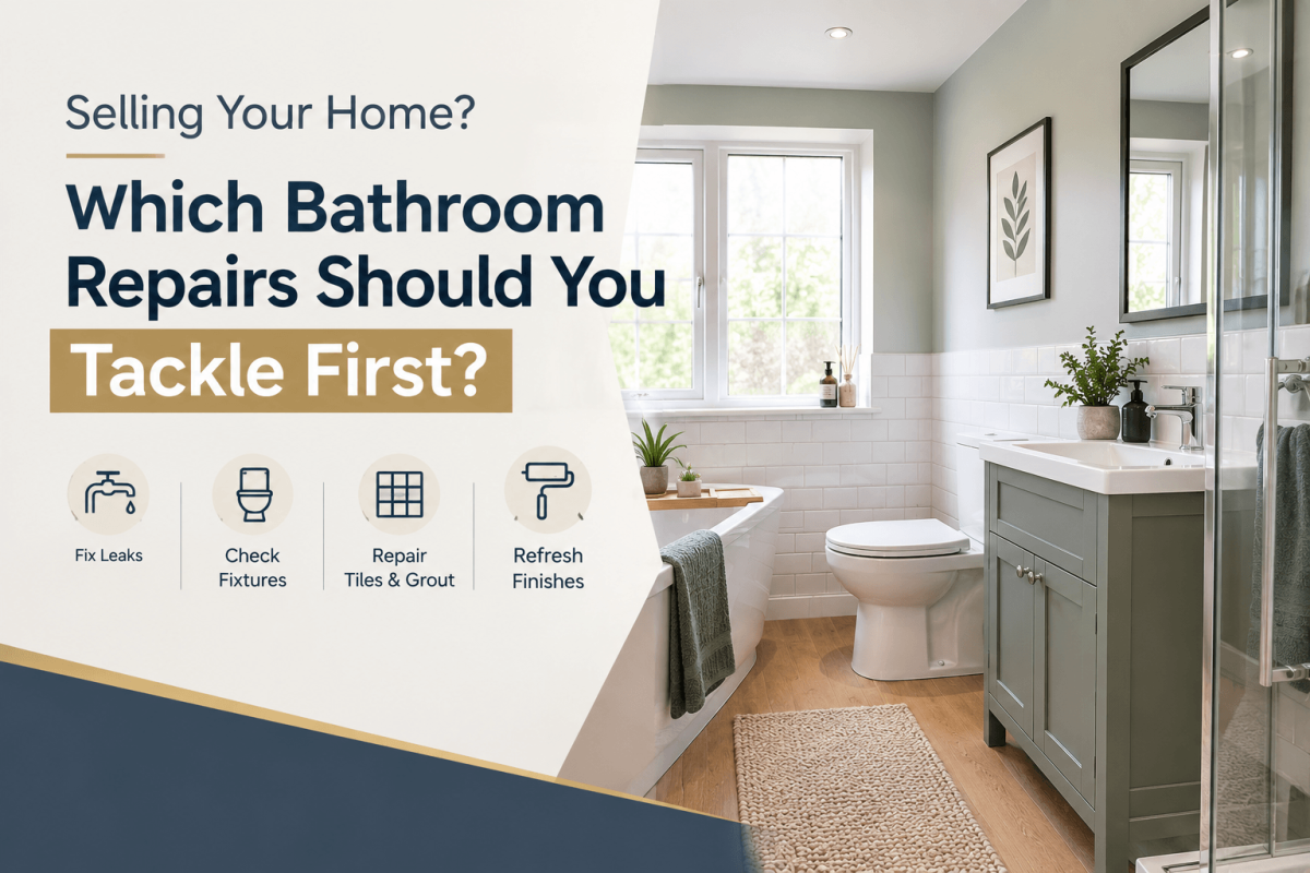 Selling Your Home: Which Bathroom Repairs Should You Tackle First?