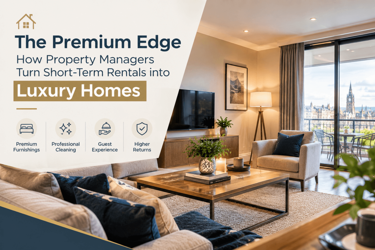 How Property Managers Transform Short-Term Rentals Into Luxury Homes
